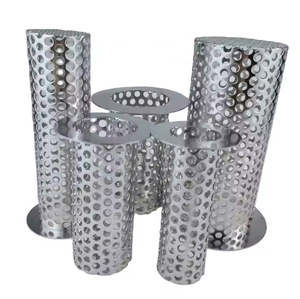 304 316 נירוסטה חוט גלילי חוט מסנן מחורר סל מסנן מים - Product Image 2