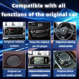 12.3 pollici sistema multimediale per auto Touch Screen per BMW <span class=keywords><strong>X5</strong></span> <span class=keywords><strong>F15</strong></span> X6 F16 2014-2017 BNT EVO navigazione GPS CarPlay lettore DVD per auto - Product Image 3