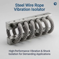 Isolateur de vibrations en câble métallique en aluminium et acier inoxydable série JGX-2228D-960B, certifié ISO9001, performances inégalées, antichoc