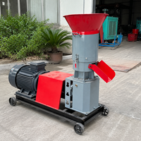 Nouvelle granulatrice électrique 200 kg/h modèle 190 avec plaque en acier de 5 mm d'épaisseur pour bovins, ovins et volailles, garantie 1 an
