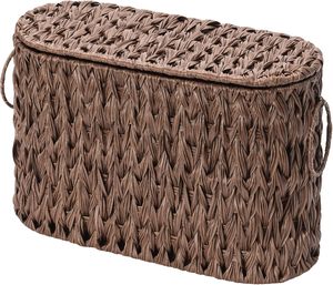 Rattan cestino portaoggetti da bagno con partizioni di <span class=keywords><strong>vimini</strong></span> piccolo cesto portaoggetti per uso domestico - Product Image 4