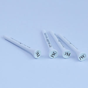 2025 personnalisable 70mm blanc <span class=keywords><strong>bois</strong></span>/bambou <span class=keywords><strong>Golf</strong></span> Tees Logo professionnel personnalisation vente chaude approvisionnement en vrac - Product Image 4