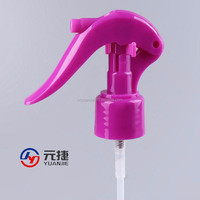 Pompe pulvérisateur à gâchette mini 24 mm avec buse longue pour bouteilles en plastique - Distributeur à gâchette de qualité supérieure (filetage 24 mm)