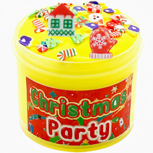 Kit de Slime de 24 Días y 12 Colores, Caja Sorpresa de Cuenta Regresiva Navideña, Regalo de Navidad - Product Image 4