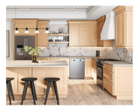 Armoire modulaire personnalisée professionnelle Allure Cuisine Armoire prête à assembler pour meubles de maison