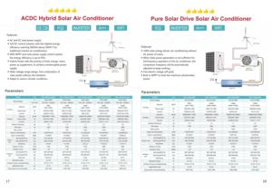 Unidad de Aire Acondicionado Híbrida ACDC de 1PH 220V 50/60HZ DC50-380V con Paneles Solares, Modelo UNP-ACDC9K WIFI, con Precio UNP- - Product Image 2