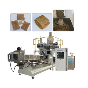 Minced Meat Production Line Soya Curls Making Machine