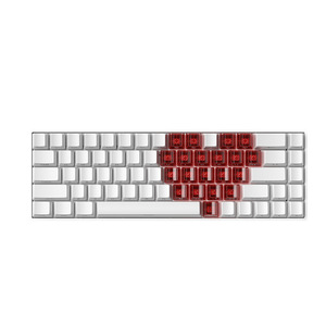 RGB Mechanical Keyboard Key Separation Custom Green Red Shaft Wired Esports Gaming <b>Computer</b> Peripherals For Home <b>Office</b> - Product Image 1