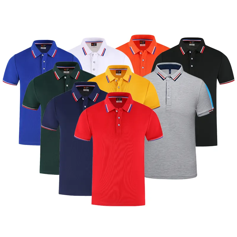 High Quality Summer Cotton Fiber Premium Short Sleeve Business Polo T Shirt Premium Luxury Breathable Golf Lapel Polo Shirt
