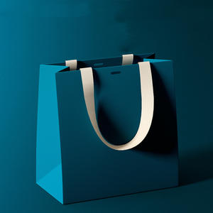 Sac cadeau haut de gamme épaissi de différentes couleurs pour magasin de vêtements peut imprimer le logo magasin de vêtements pour femmes sac à provisions haut de gamme sac cadeau - Product Image 3