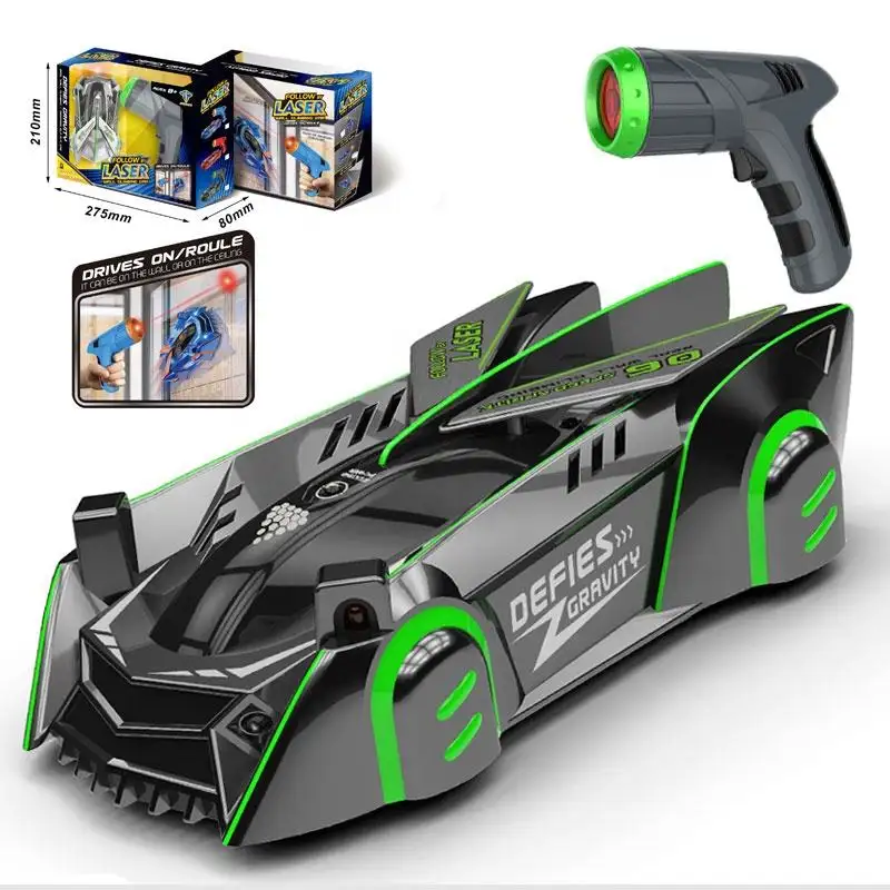 1/32 scale infrared laser guided remote control wall climbing car toy