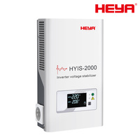 HEYA HYIS-2000VA Régulateur de tension compact à onduleur AC, entrée 90-310V, sortie monophasée 220/230V, écran LCD assurant une tension stable