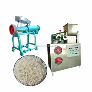 الحبوب آلة صنع المنتج الصغيرة 220V شبه التلقائي الأرز ماكينة صنع المكرونة