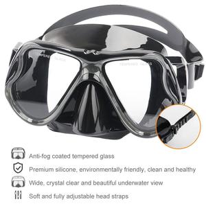 Offre Spéciale meilleur prix <span class=keywords><strong>masque</strong></span> de plongée Logo personnalisé lunettes de plongée Silicone adulte tuba masques pour le sport <span class=keywords><strong>sous</strong></span> <span class=keywords><strong>l</strong></span>'<span class=keywords><strong>eau</strong></span> - Product Image 5
