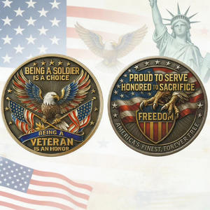 Monedas Conmemorativas de Metal de Doble Cara para el 250 Aniversario de la Independencia Americana, Precio de Fábrica al por Mayor, las Más Vendidas - Product Image 5