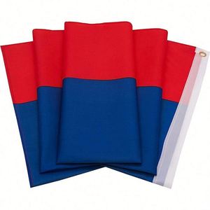 Bandera de Colombia de 3x5 pies, colores vivos, diseño personalizado, poliéster con ojales de latón, amarillo, azul, rojo, para exteriores - Product Image 3