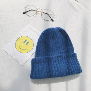 20 couleurs unies bonnet tricoté à la mode chapeau tricoté chapeaux d'hiver pour adulte - Product Image 2