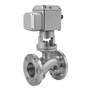 Venta de Liquidación COVNA B2B, Válvula de Bola Motorizada Eléctrica de Acero Inoxidable con Brida, CA 220V - Product Image 2