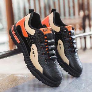 Nuove <span class=keywords><strong>Scarpe</strong></span> <span class=keywords><strong>da</strong></span> Lavoro <span class=keywords><strong>da</strong></span> <span class=keywords><strong>Uomo</strong></span> Impermeabili in Pelle Versatili per Camminata, Corsa e Sport, <span class=keywords><strong>Scarpe</strong></span> Casual alla Moda - Product Image 1