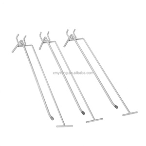 Bán tốt nhất siêu thị kim loại Pegboard hiển thị móc thép Wall Mount cho cửa hàng bán lẻ nhà máy Trung Quốc bán buôn - Product Image 4