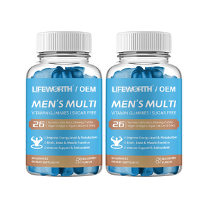 Liforth gmp multitamin גברים gummies מתילציה ויטמינים c d3 k2 <span class=keywords><strong>b</strong></span> אבץ סידן מגנזיום ליקופן ליפוזומלי אומגה - Product Image 5
