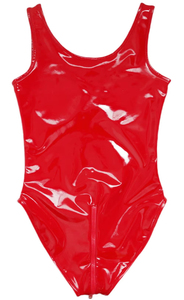 Body de cuero PU sexy sin espalda con cremallera en la entrepierna, talla grande para mujer, lencería, catsuit de <span class=keywords><strong>látex</strong></span>, disfraces eróticos. - Product Image 5