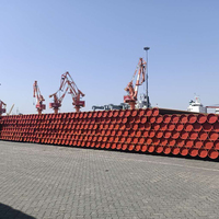 Servicios de Soldadura y Corte para Secciones Huecas ERW Xinyue Project-KS D 3568 STS550 con Certificación API para Convertidores de Energía Eólica Costera
