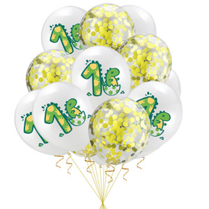 Palloncino in lattice di uovo di dinosauro <span class=keywords><strong>1</strong></span> <span class=keywords><strong>anno</strong></span>-Set di <span class=keywords><strong>palloncini</strong></span> per la prima festa di compleanno del bambino - Product Image 5