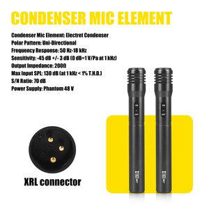 Xtuga Mi7 7-Mảnh Có Dây Năng Động Trống Mic Kit Kim Loại Đá Bass Có Dây Microphone Thiết Lập Cho Trống Giọng Hát Cụ Với Hộp Quà Tặng - Product Image 6