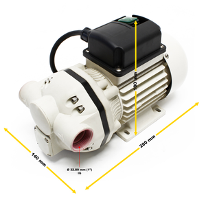 Bomba de diafragma portátil de 1 pulgada y 12 voltios para agua, químicos y AdBlue, autocebante para relleno móvil - Product Image 3