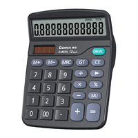 Calculadora COMIX de Escritorio para Oficina, Suministros Financieros, Calculadora de Computadora, Oficina Comercial, Funciona con Pilas