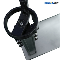 Testeur de rugosité de surface DANA520, plateforme de travail pour substrat en aluminium, support de mesure universel en métal DANA