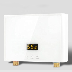 5500W 220V scaldabagno elettrico senza serbatoio acqua calda per bagno Thermostati <span class=keywords><strong>doccia</strong></span> istantanea per la casa riscaldamento <span class=keywords><strong>rubinetto</strong></span> <span class=keywords><strong>della</strong></span> cucina - Product Image 1