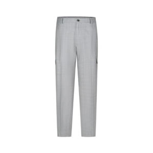 Ensemble coordonné pour <span class=keywords><strong>homme</strong></span>, style smart casual, motif <span class=keywords><strong>pied</strong></span>-<span class=keywords><strong>de</strong></span>-<span class=keywords><strong>poule</strong></span>, veste <span class=keywords><strong>surchemise</strong></span> grise et pantalon cintré, deux pièces - Product Image 3