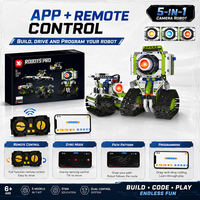 Robot Programable con Cámara, Juego de Bloques de Construcción STEM 5 en 1, Plástico ABS, Certificado CE y CPC, Juguete de Modelismo, Rompecabezas Creativo de Ensamblaje