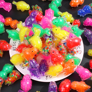 High Quality Dinosaur Animal Beads Ball Fidget <b>Toy</b> TPR Soft Sensory Vent Pop Fun Sensory New Design Anti-Stress <b>Educational</b> <b>Toy</b> - Product Image 4