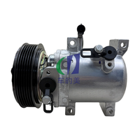 Nouveau compresseur de climatisation en aluminium 6PK 125mm 12V R134a OEM 8103100XKZ20A pour Haval H6 1.5T et Great Wall C50 1.5T