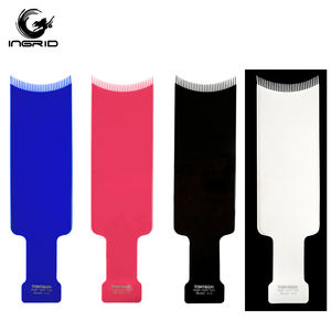 Planche de coloration pour cheveux, outil de coiffure, pour salon, étiquette privée, en plastique teint, balayage, teinture, pièces - Product Image 1