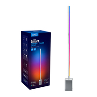 Lampu Atmosfer Lantai RGB Cerdas DC24V IP20 Dapat Diredupkan Kontrol Aplikasi Seluler Dekorasi Ritme Musik Natal Dalam Ruangan