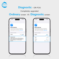 STAROZON – Écran de diagnostic FOG pour iPhone 15 Pro Max, fourni directement par l'usine, sans erreur, badges indiquant l'état d'occasion