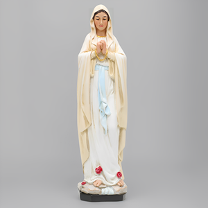 Productos en stock Estatuas <span class=keywords><strong>religiosas</strong></span> <span class=keywords><strong>católicas</strong></span> Resina Christian Miniatu Estatua DE LA Virgen Nuestra Señora de Lourdes para ordenar estatuas - Product Image 1