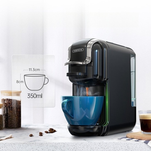 Electric Household Coffee Machine H2B Italian Cold Brew Small Office Fully Automatic Compatible Coffee Powder Capsules