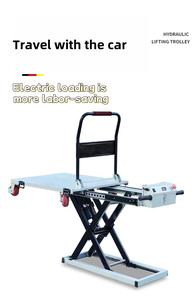 รถยกไฟฟ้าสี่ล้อ SUJIN แบบยกพื้นได้ พร้อมแท่นยกไฮดรอลิกสำหรับขนส่งสินค้า ลดราคาพิเศษ - Product Image 5