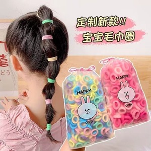 500 Pezzi All'Ingrosso, Graziose Elastici per Capelli ad Alta Elasticità per Bambini, Fasce Luminose in Gomma per Bambine - Product Image 3