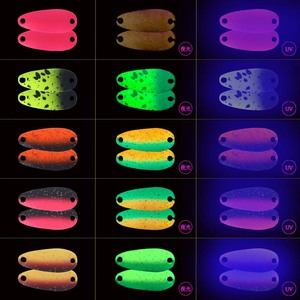 เหยื่อตกปลาแบบใหม่ ขนาด 22 มม. <span class=keywords><strong>น</strong></span>้ำหนัก 1.4 กรัม เหยื่อโลหะขนาดเล็ก รูปทรงช้อน สีสั<span class=keywords><strong>น</strong></span>สดใส ทำจากทองเห<span class=keywords><strong>ล</strong></span>ืองแ<span class=keywords><strong>ล</strong></span>ะทองแดง สำหรับตกปลาเทราต์ใ<span class=keywords><strong>น</strong></span><span class=keywords><strong>น</strong></span>้ำจืด <span class=keywords><strong>ล</strong></span>ำธาร เหมาะสำหรับป<span class=keywords><strong>ล</strong></span>าชับ เปร์ช และป<span class=keywords><strong>ล</strong></span>า<span class=keywords><strong>แซ</strong></span><span class=keywords><strong>ล</strong></span>มอ<span class=keywords><strong>น</strong></span> - Product Image 4