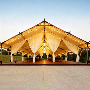 Elegante Tenda Marquee in Stile Europeo Oxford per Quattro Stagioni, Impermeabile, di Medie Dimensioni, Spaziosa per Eventi, Matrimoni, Banchetti, Mostre e Raduni - Product Image 2