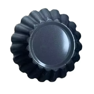 Nouveaux petits moules à gâteaux réutilisables en acier au carbone, mini moules à tartelettes, desserts, outils de pâtisserie, moule à tartelettes antiadhésif - Product Image 2