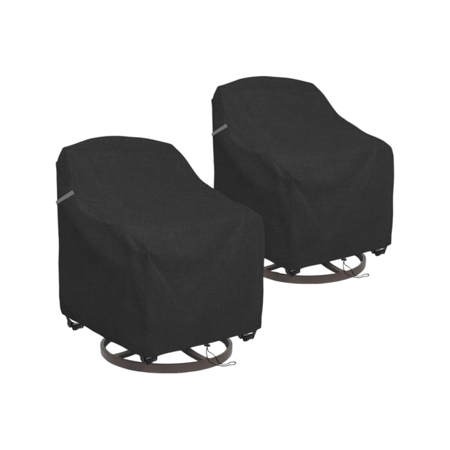 Heavy Duty Oxford Patio Swivel Chair Cover Outdoor Furniture Chair Cover with Waterproof ,anti-uv and Wearpoof Functions