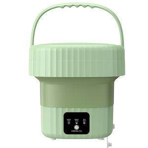 Soldes - Machine à laver et sèche-<span class=keywords><strong>linge</strong></span> mini pliable à affichage numérique 12V 6L - Product Image 1