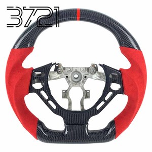 พวงมาลัยคาร์บอนไฟเบอร์สำหรับนิสสัน GT-R R35 R32 R33 R34 Z34 พวงมาลัยแต่งสำหรับรถแข่ง ปี 2008-2025 - Product Image 1